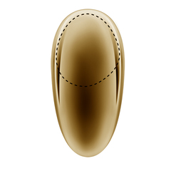 Gessi Equilibrio 52001#246 Смеситель для раковины дизайнерский, на 1 отверстие, без ручки (арт.52002), цвет: золото фото