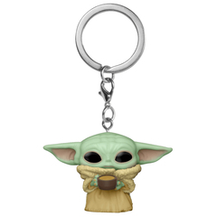 Брелок Funko Pocket POP! Star Wars Mandalorian The Child w/ Cup