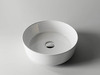 Ceramica Nova Element CN5001 Умывальник чаша накладная круглая, 36x36, цвет: белый
