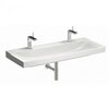 Geberit Xeno2 500.550.01.1 Раковина, 120x48см, белый / Специальное керамическое покрытие KeraTect