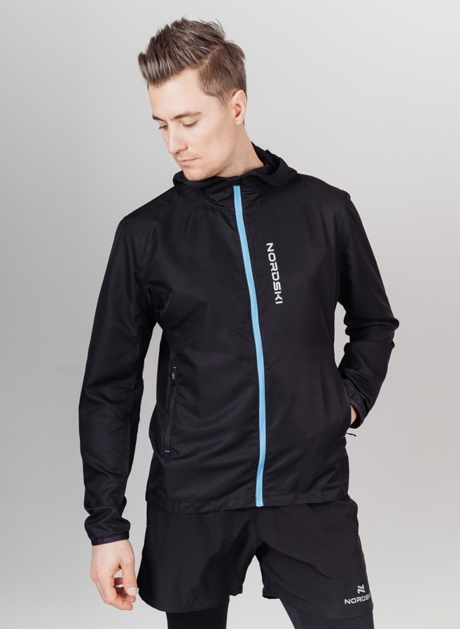 Nordski Run костюм для бега мужской black-blue - 2