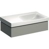 Geberit Xeno2 500.514.00.1 Тумба под раковину, 88x22x46.2см, Серый / Матовое покрытие