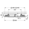 GROHE F-digital Deluxe 27865000 Душ потолочный встраиваемый