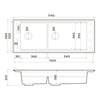 Omoikiri 4997452 Мойка Sintesi PRO 114-2-U/I-CN Artceramic/canyon