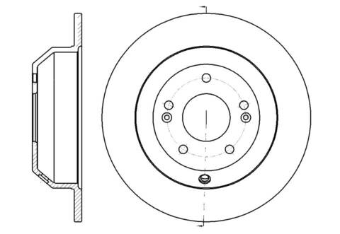 Диск тормозной G-brake GR-01911