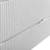 BelBagno UNO-1200-4C-SO-BO База под раковину подвесная с фрезерованными ручками по всей длине фасада с четырьмя выкатн. ящ., Bianco Opaco, 1200x455x608