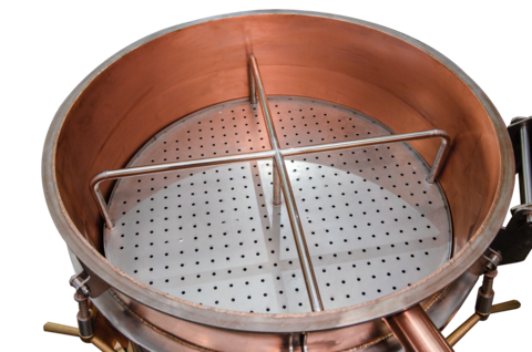 Аппарат медный для дистилляции DES GRAPPA 500L 6 BPC