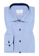 Сорочка мужская Eterna Slim Fit 8992-F140-16 в синюю полоску