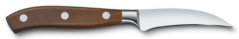 Нож кухонный Victorinox Grand Maitre (7.7300.08G) кованый лезв.80мм прямая заточка дерево подар.коробка