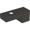 Geberit VariForm 501.190.00.1 Тумба под раковину, 135x55x51см, темно-серый / лакированный матовый, темно-серый / матовый