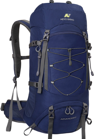 Картинка рюкзак туристический Nevo Rhino 9032(60)-NW Blue - 1