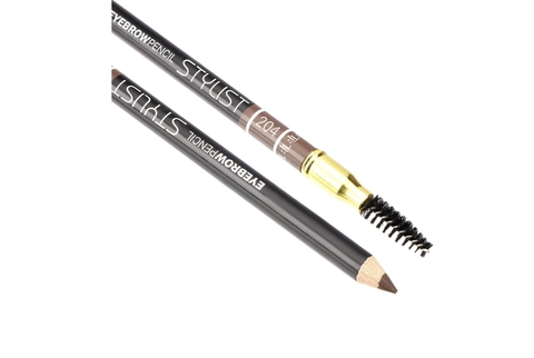 TF Карандаш для бровей с щеточкой Eyebrow Pencil Stylist тон 204 серо-кориченвый