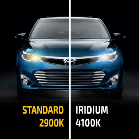 Галогенные автолампы MTF Light серия IRIDIUM HB4(9006), 12V, 55W