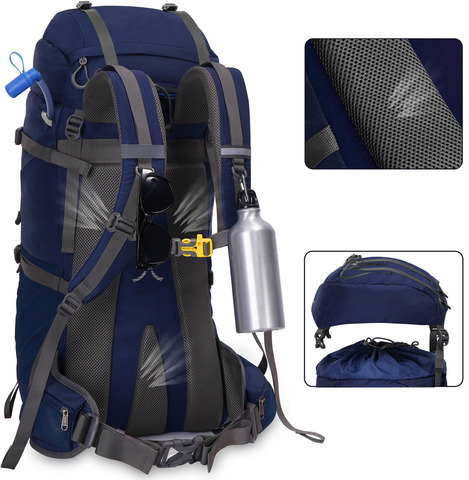 Картинка рюкзак туристический Nevo Rhino 9032(60)-NW Blue - 2