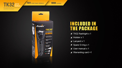 Фонарь Fenix TK32 1000lm