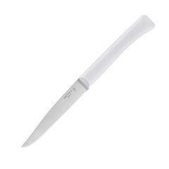 Фото Нож столовый Opinel N°125 , полимерная ручка, нержавеющая сталь, белый
