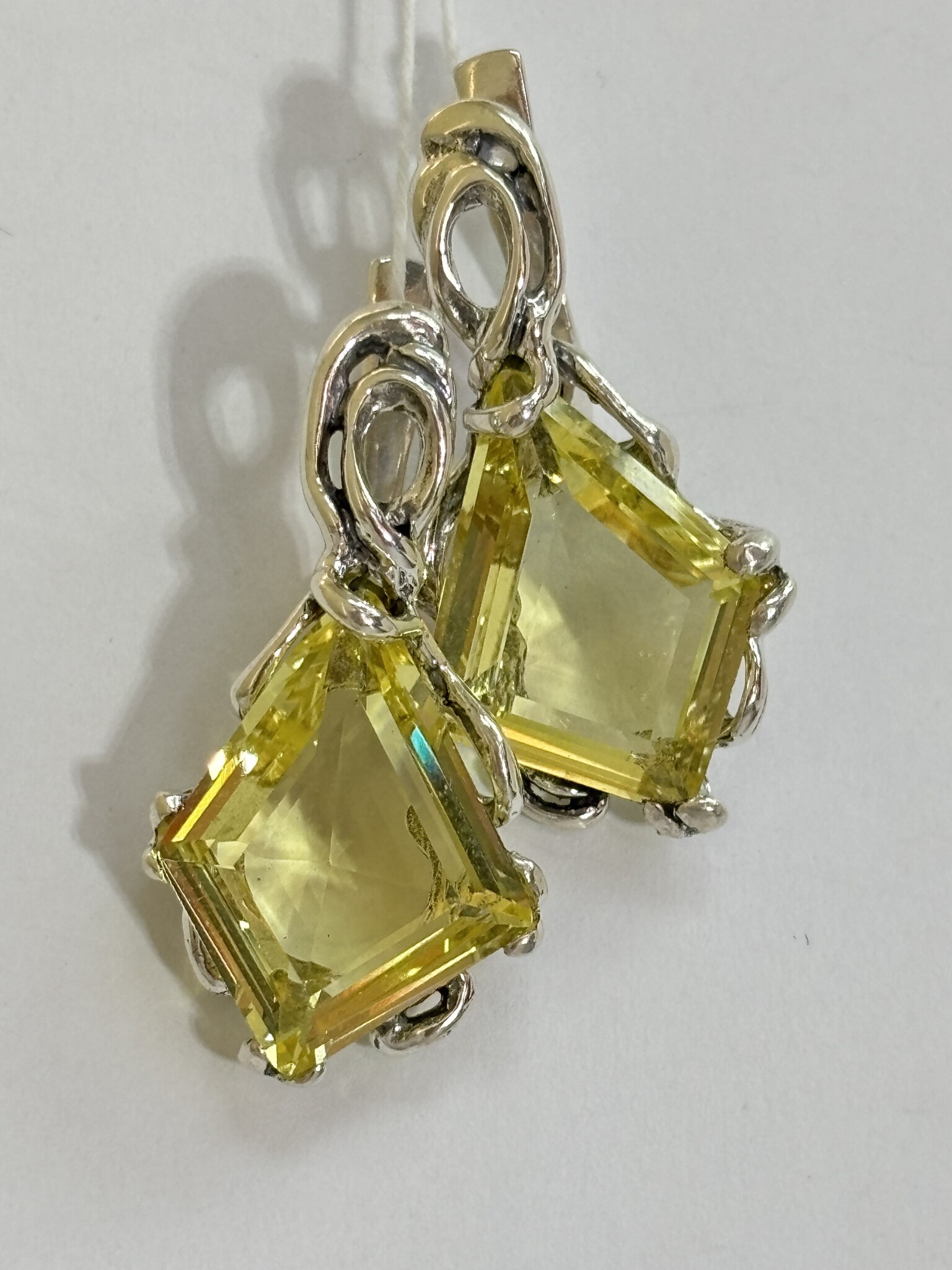 Либерти (серьги из серебра)