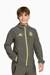Ветровка adidas Real Madrid 25/26 Competition Vis Tech Travel Junior - зеленый