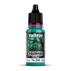 Vallejo Squidmar Color Fluorescent Ghost — флуоресцентная акриловая краска, 18 мл (74.259)
