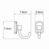 WasserKRAFT Oder K-3023 Крючок, цвет: хром
