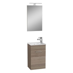 VitrA Mia 75064 Комплект мебели 40 см с дверцами (тумба, раковина, зеркало c подсветкой), цвет кордоба фото
