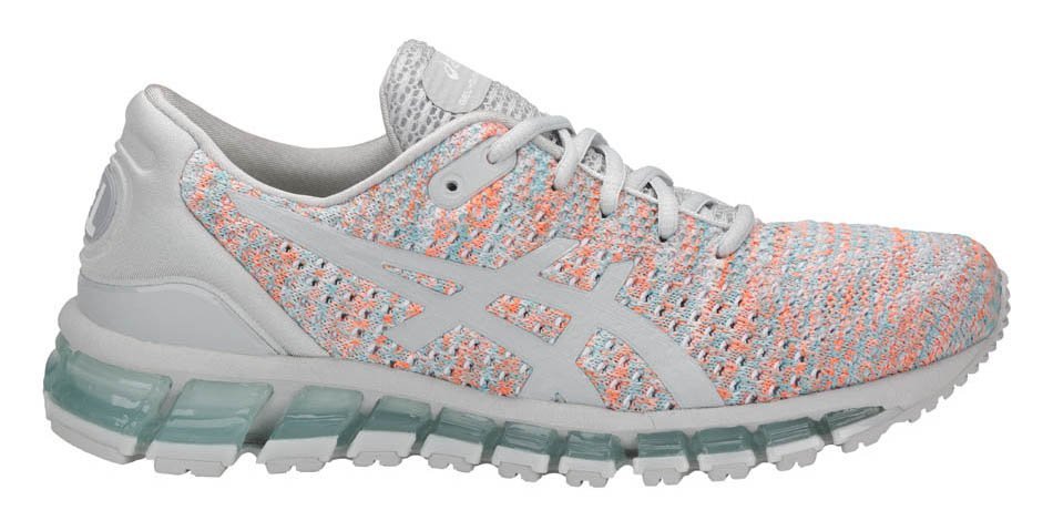 Беговые кроссовки женские Asics Gel Quantum 360 Knit 2 белые