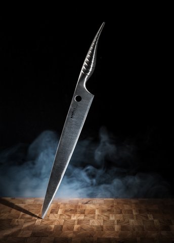 Нож кухонный для нарезки слайсер 274мм Samura REPTILE SRP-0045/Y