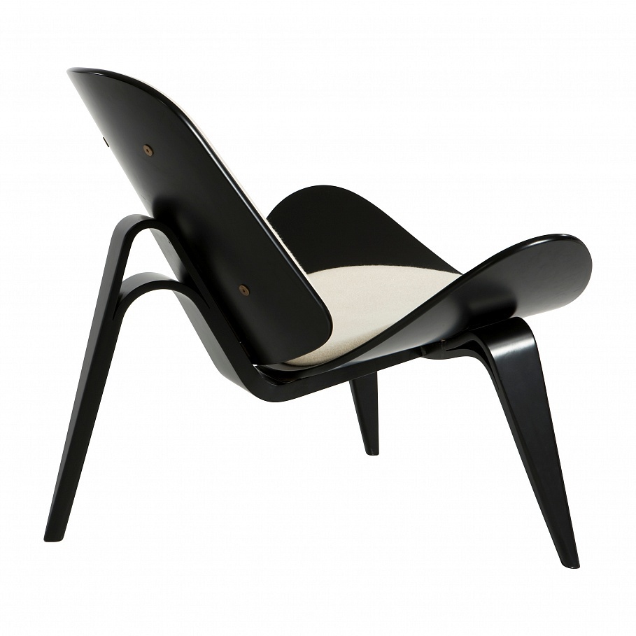 Кресло Shell Armchair (ткань) (by Steel Arts) — фото 3