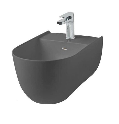 ArtCeram The One THB001 15 00 Биде подвесное, цвет: серый (матовый)