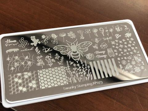 Пластина Swanky Stamping 073