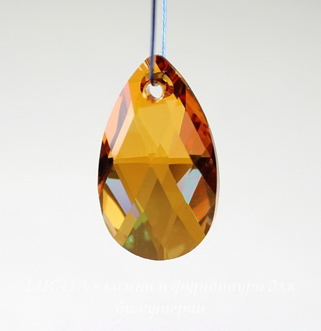 6106 Подвеска Сваровски Капля Crystal Copper (22 мм) ()
