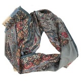 Шарф из шерсти и шелка ETRO ETRO