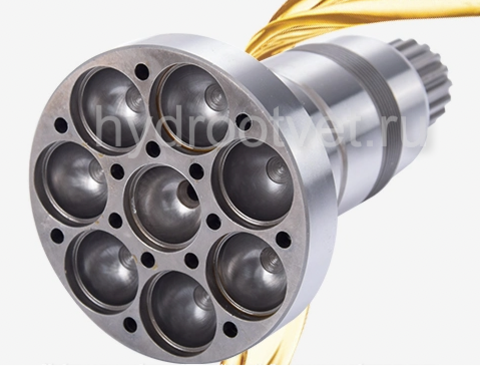 Фото A6VM107 DRIVE SHAFT 18T L=176MM - Приводной вал 18T L=176мм