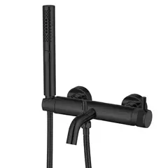 Allen Brau Priority 5.31D10-31 Смеситель для ванны, цвет: чёрный фото