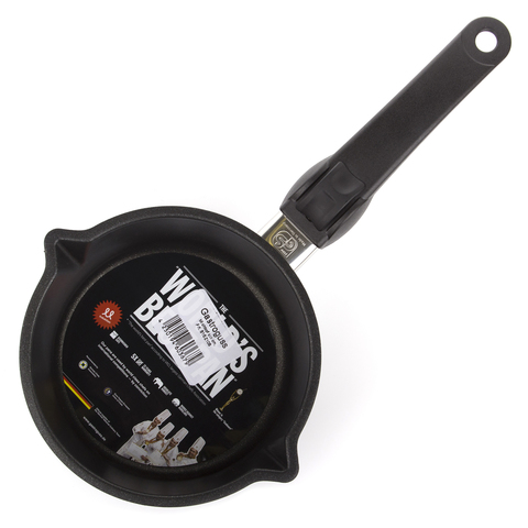Ковшик 16 см (0,9 л), съемная ручка, AMT Frying Pans Titan арт. AMT I-816