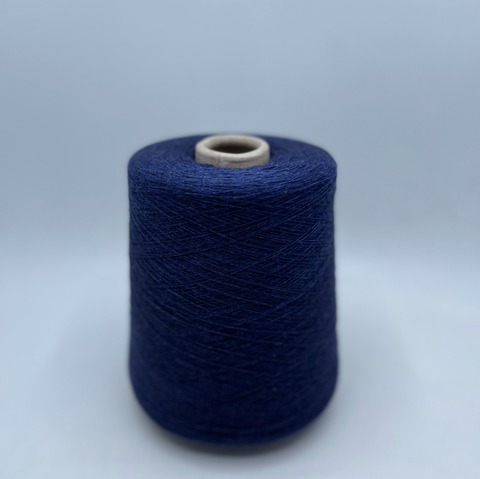 New Mill (пр.Италия), art.Gold, 2/28 1400м/100гр. 100% Кашемир , цвет-Синий меланж(68/75), арт.24796