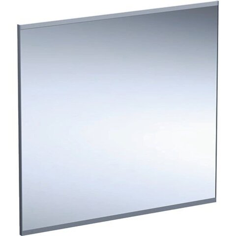 Geberit Option Plus 501.072.00.1 Зеркало с подсветкой с прямым и непрямым освещением, 75x70см, Серебристые оттенки / Матированный алюминий