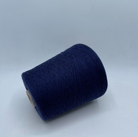 New Mill (пр.Италия), art.Gold, 2/28 1400м/100гр. 100% Кашемир , цвет-Синий меланж(68/75), арт.24796
