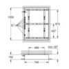 GROHE AquaSymphony 26376001 Встраиваемая часть душа верхнего
