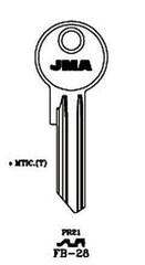Заготовка английского ключа 13657 FB28_FAB28RL/ F28RL _FB14RX (FAB) EC