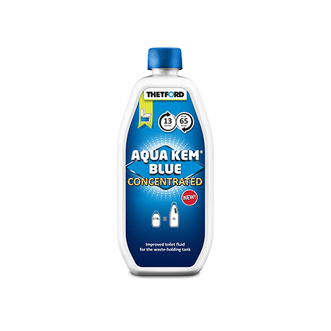 Жидкость для биотуалета Thetford Aqua Kem Blue Conс. (0,78 л) Жидкость для биотуалета Thetford Aqua Kem Blue Conс. (0,78 л)