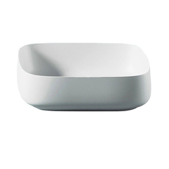 ArtCeram COL008 05 34 ArtCeram COGNAC Раковина настольная Quadro 55x35 см, цвет матовый белый, Saniglaze фото