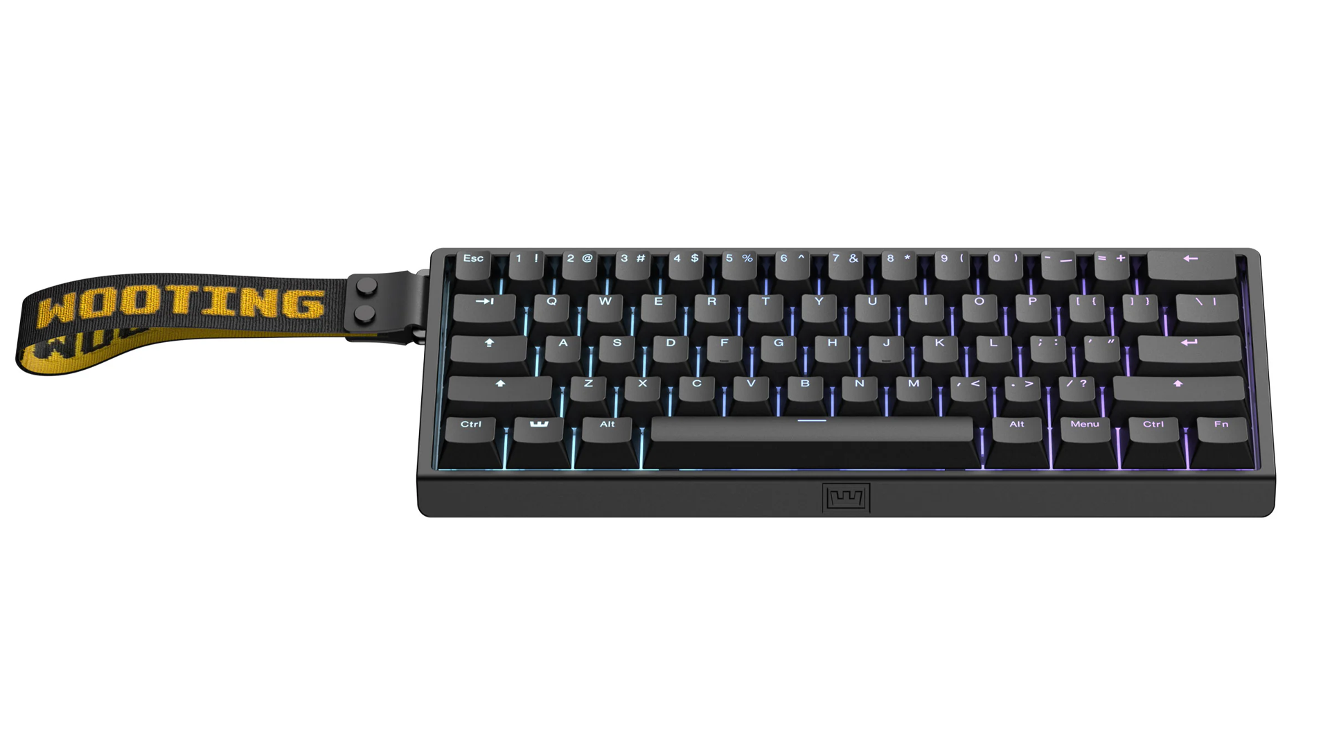 Wooting 60HE v2 Aluminium Black купить с доставкой | Geekboards