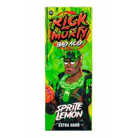 Rick & Morty Bad Acid Salt 2% Extra HARD 30 ml - Кислый Спрайт Лимон