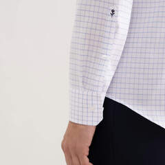 Сорочка мужская Seidensticker Shaped Fit 01.849951-14 в изящную клеточку