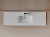 Ceramica Nova Compact CN7028 Раковина мебельная накладная 1210x395x170, цвет белый