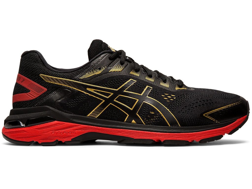 Asics Gt 2000 7 кроссовки для бега женские черные-красные