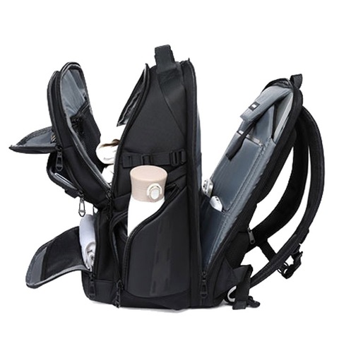 Картинка рюкзак городской Ozuko 9772L Black - 17