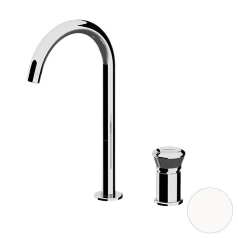 Remer Element ET57LBO Смеситель для раковины, цвет: белый матовый