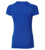 Asics Stripe SS Top Женская футболка для бега синяя - 3